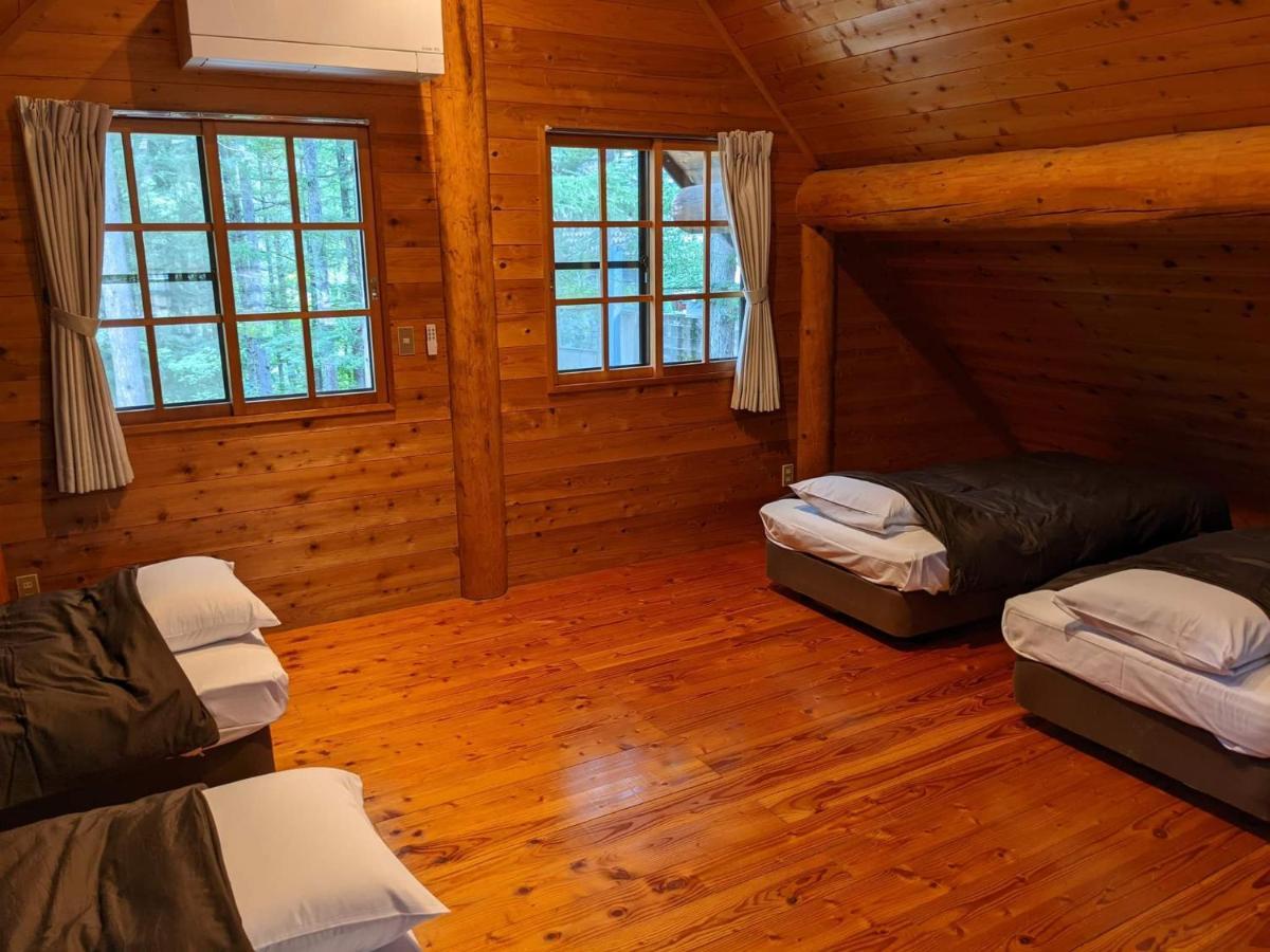 Aparthotel White Tree Log House Madarao Tangram Shinano  Exterior foto