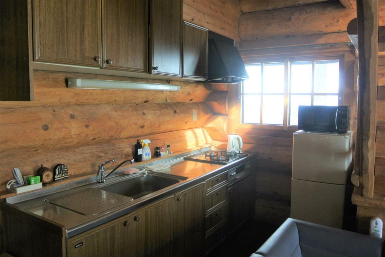 Aparthotel White Tree Log House Madarao Tangram Shinano  Exterior foto